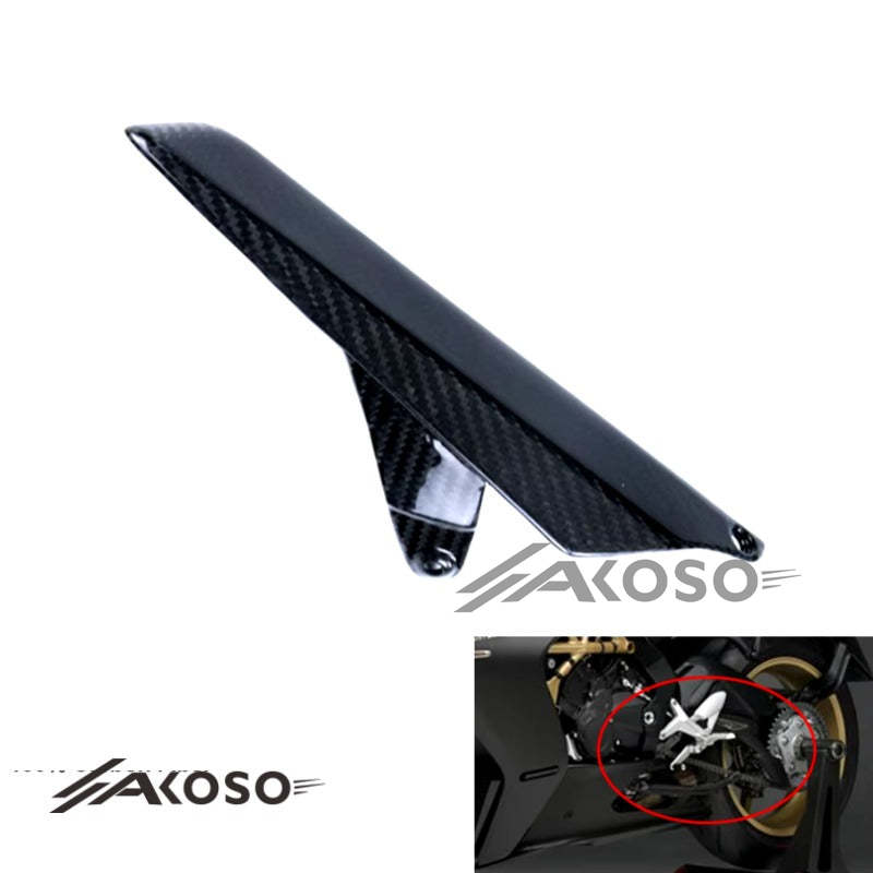 AKOSO MV Agusta Superveloce 800 2020+ Carbon Fiber Motorcycle Chain Guard Cover