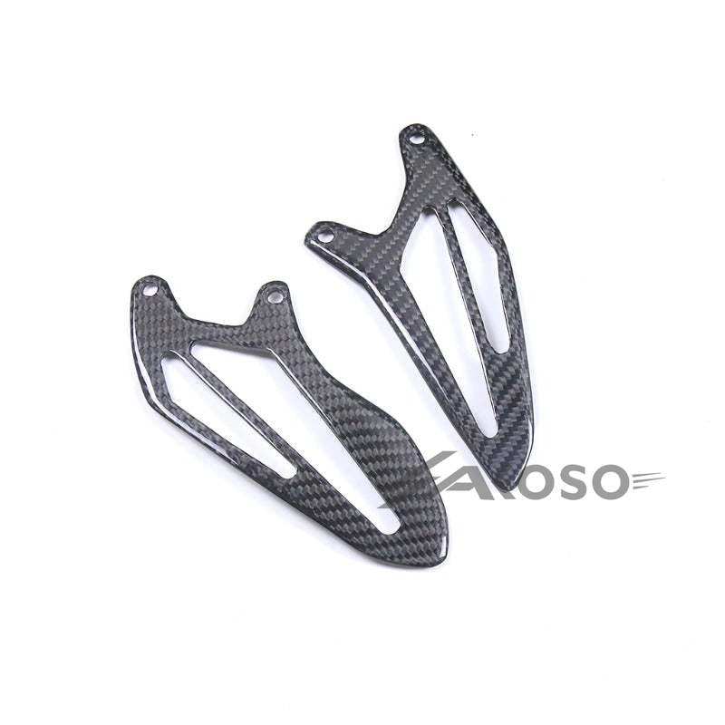 AKOSO 2022-2024 Yamaha R7 Carbon Fiber Fairing Heel Guards Plate Protector