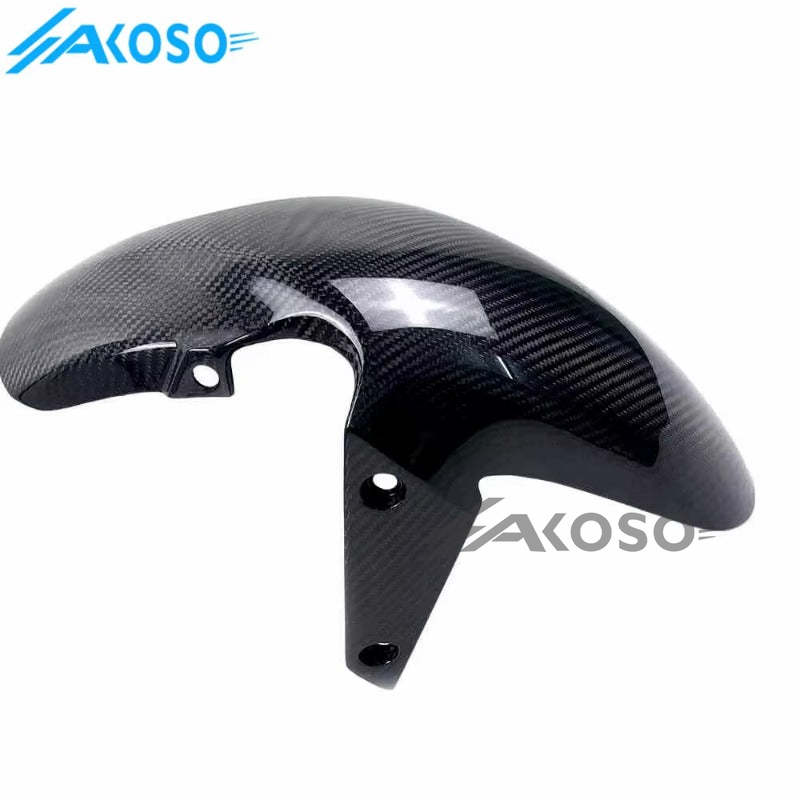 AKOSO 2014-2018 Honda CB650F CBR650F Carbon Fiber Front Fender Mud Guard Hugger