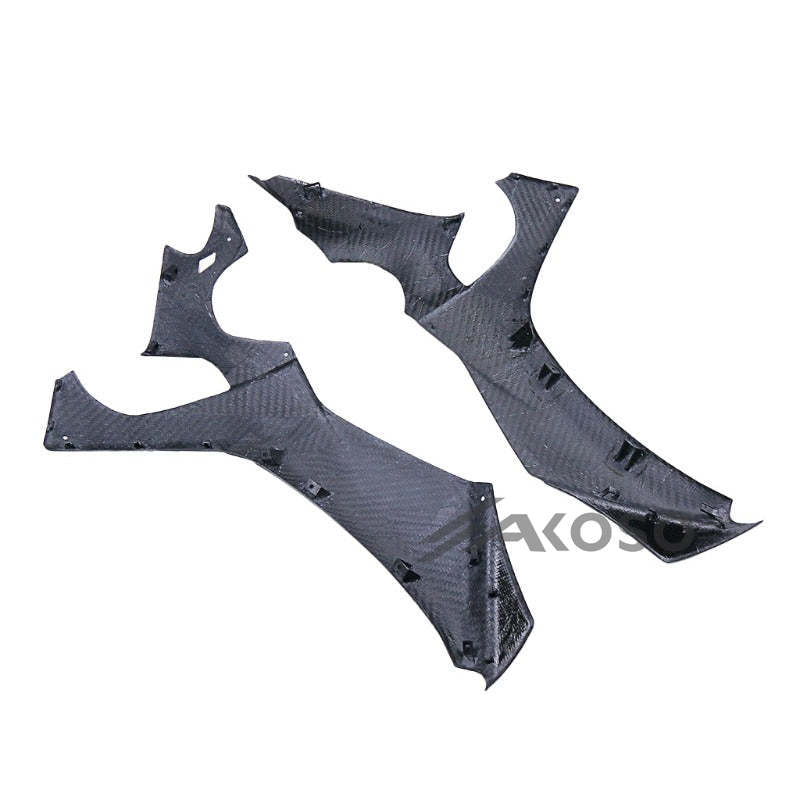 AKOSO 2020-2024 Yamaha R1 Carbon Fiber Fairing Carbon Fiber Front Side Panel Fairing