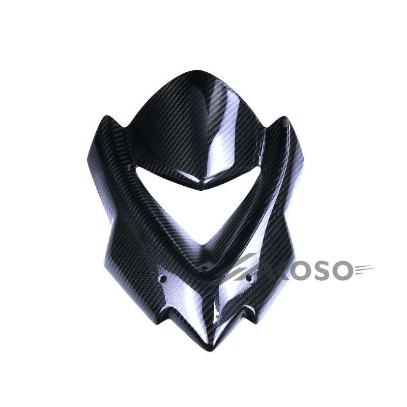 AKOSO 2014+ Kawasaki Z1000 Carbon Fiber Motorcycle Windscreen Viser Visor Windshield Wind Deflector