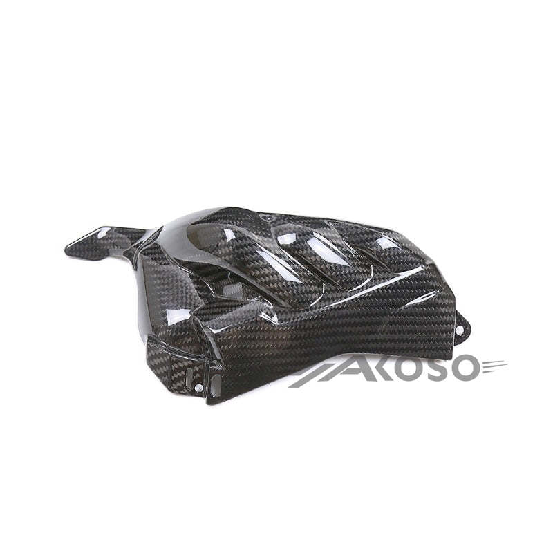 AKOSO 2020-2024 Yamaha R1 R1M Carbon Fiber ECU Engine Cover Panel Fairings