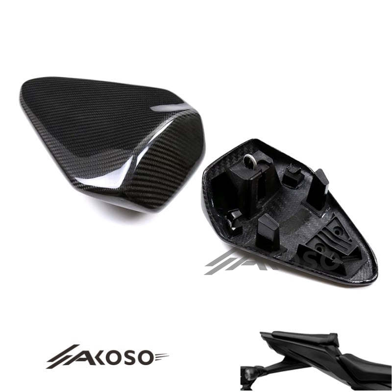 AKOSO 2021-2024 Honda CBR1000RR-R Carbon Fiber Rear Tail Pillion Seat Cover Cowl Hump Fairing Motorcycle