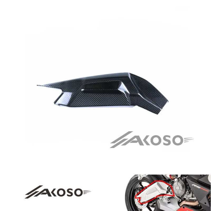 AKOSO Aprilia RS660 2021-2024 Carbon Fiber Motorcycle Accessories Right Side Rocker Arm Cover