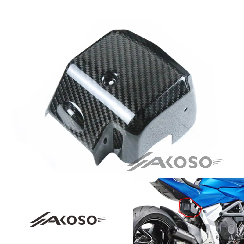 AKOSO 2020+ MV Agusta Superveloce 800 Carbon Fiber Motorcycle Tail Lower Cover