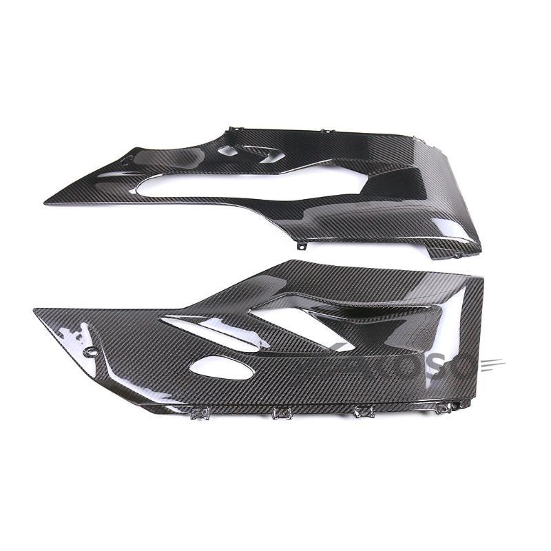 AKOSO Ducati Panigale 899 959 1199 1299 Carbon Fiber Lower Side Fairing Belly Pan