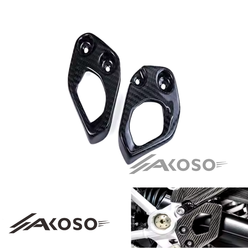 AKOSO BMW R1200GS 2013-2018 / R1250GS 2017 Carbon Fiber Heel Plate Cover Guard Protector