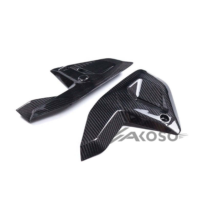 AKOSO 2023 2024 BMW R1300GS Dry Carbon Fiber Motorcycle Triangular Frame Cover Fairing