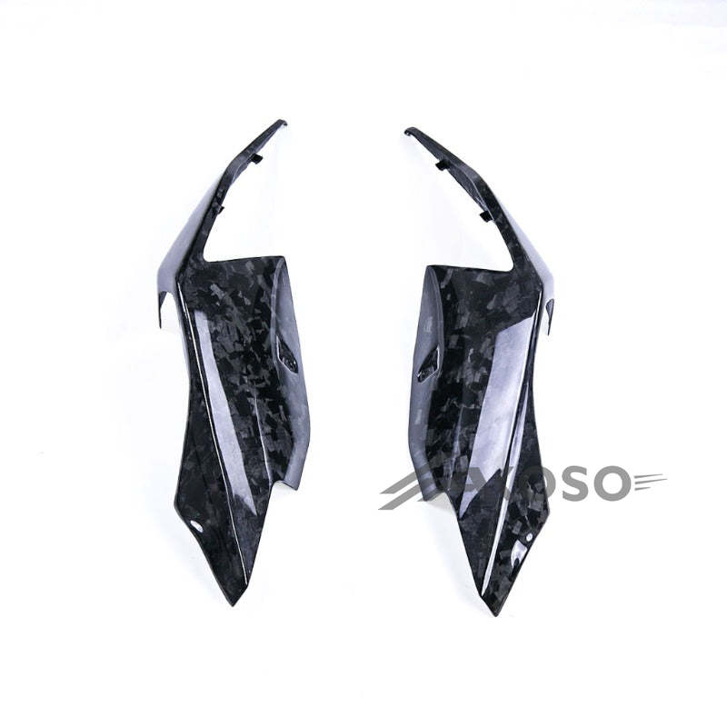 AKOSO 2019-2022 BMW S1000RR Carbon Fiber Rear Fairings Motorcycle Rear Passenger Seat Side Panels