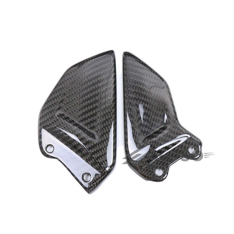 AKOSO 2021-2024 Honda CBR1000RR-R Carbon Fiber Motorcycle Heel Guards Rear Heel Plate Covers Protector