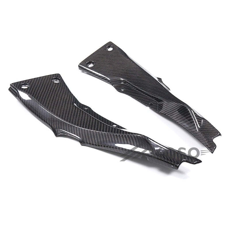 AKOSO 2016-2020 Kawasaki ZX10R ZX-10R Carbon Fiber Rear Tail Seat Upper Side Panel Fairing