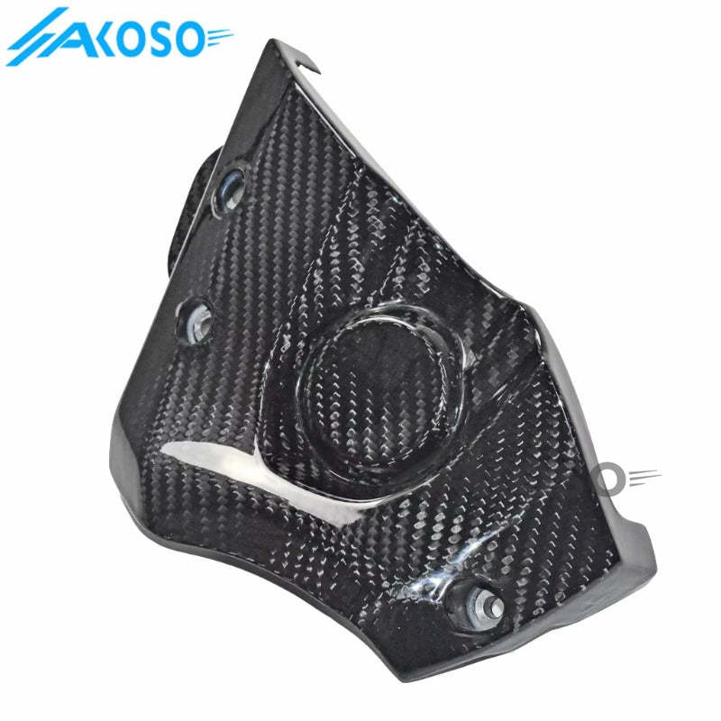 AKOSO Yamaha MT07 FZ07 2018-2022 Carbon Fiber Engine Cover Front Chain Case Guard Sprocket Fairing