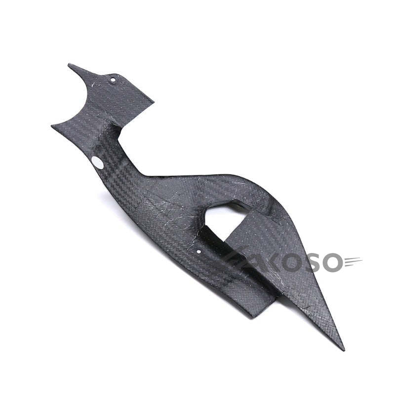 AKOSO 2015-2024 Kawasaki Ninja H2 H2R Carbon Fiber Motorcycle Swing Arm Guard Protector Fairing Swingarm Cover