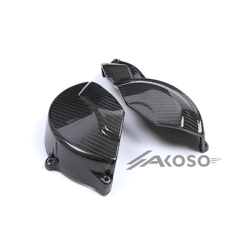 AKOSO 2021 2022 Aprilia RS660 Carbon Fiber Motorcycle Left and Right Engine Clutch Covers