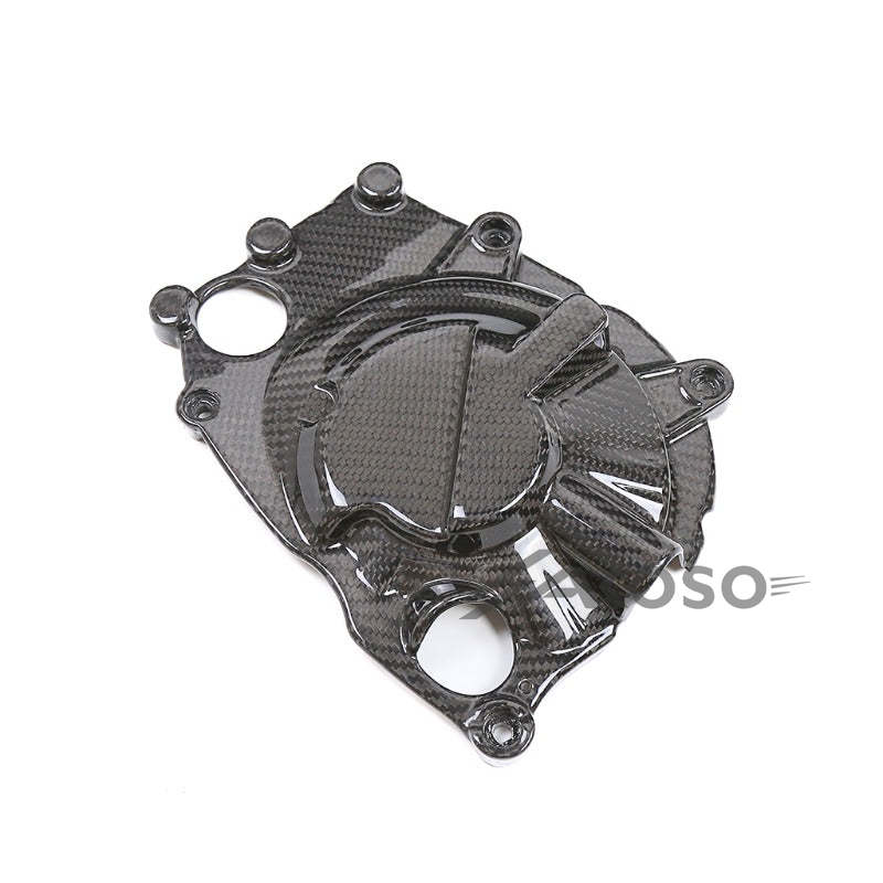 AKOSO 2020+ Kawasaki Ninja ZX-4R ZX-4RR Carbon Fiber Engine Sprocket Cover Protector Cowl