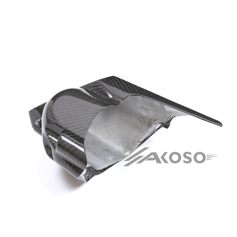 AKOSO 2021-2023 Aprilia GPR250R Carbon Fiber Motorcycle Exhaust Pipe Heat Shield Cover Muffler Protector Guard