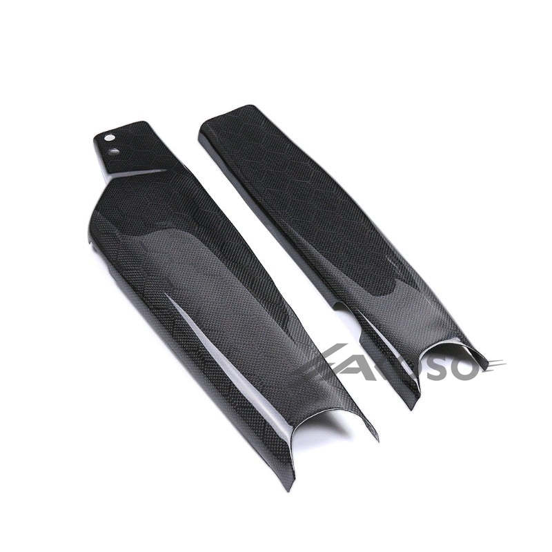 AKOSO 2014-2019 Kawasaki Z1000 Carbon Fiber Motorcycle Swing Arm Guard Fairings Swingarm Cover Panels