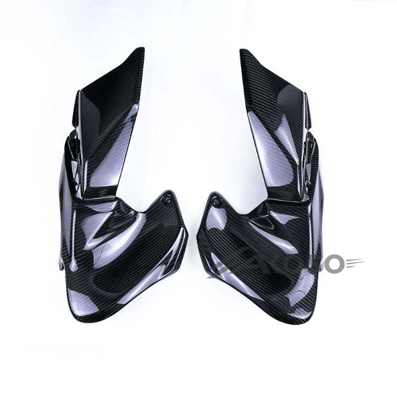 AKOSO 2020-2024 Kawasaki Z900 Carbon Fiber Motorcycle Fuel Tank Side Panels Cover Fairing Cowl