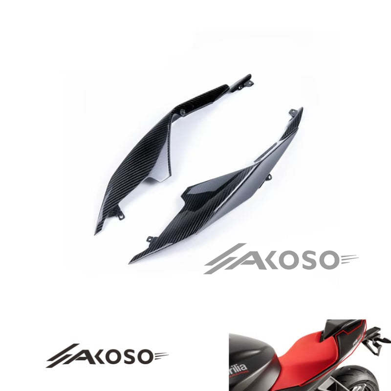 AKOSO 2021-2024 Aprilia RS660 Carbon Fiber Motorcycle Rear Side Panel of Tailstock