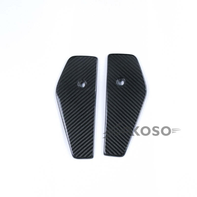 AKOSO 2012-2019 KTM 690 Duke Carbon Fiber Motorcycle Radiator Side Cover Plate Fairing