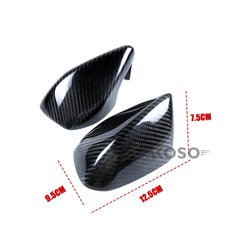 AKOSO 2021-2024 Aprilia RS660 Carbon Fiber Motorcycle Modified Rear View Mirror Cover