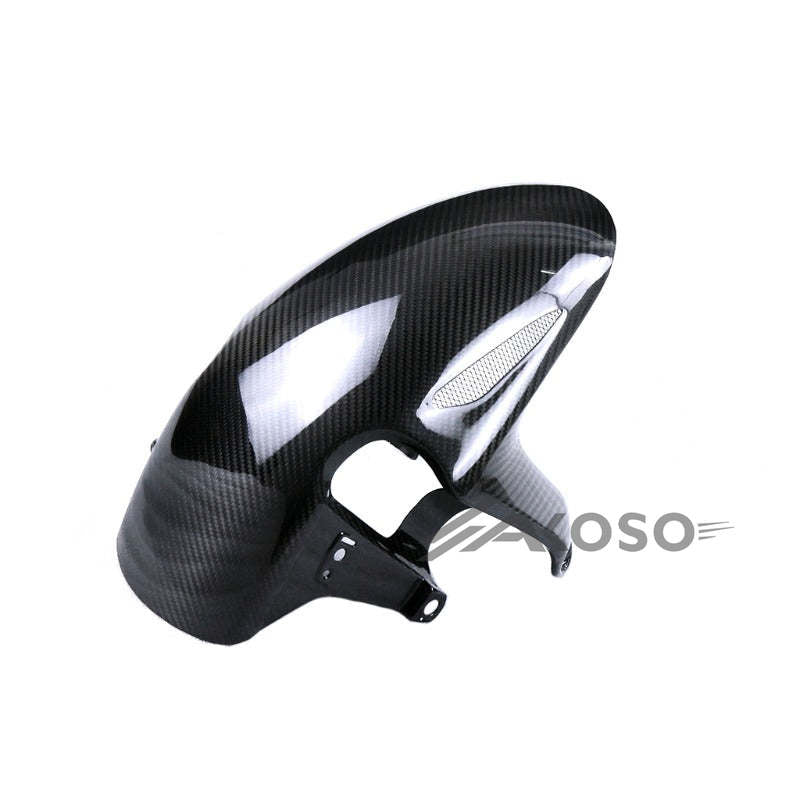 AKOSO 2017-2024 Honda CBR1000RR Carbon Fiber Motorcycle Front Hugger Mudguard Fender