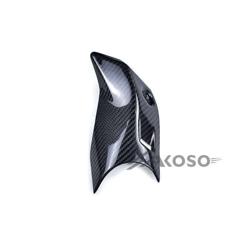 AKOSO 2020-2024 Kawasaki Ninja ZX-25R Carbon Fiber Motorcycle Exhaust Pipe Muffler Heat Shield Cover