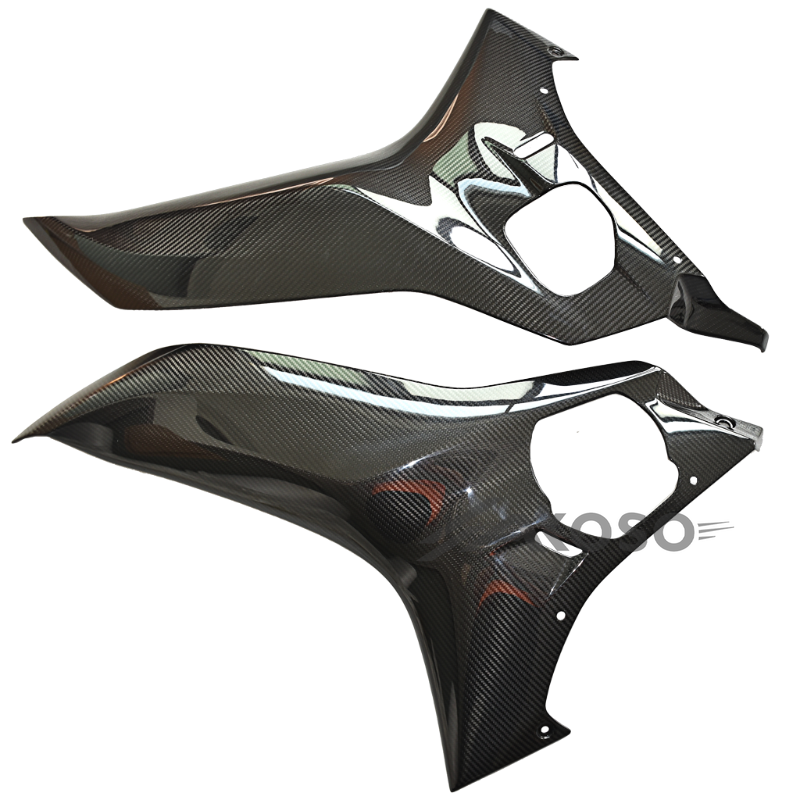 AKOSO 2017-2024 Yamaha R6 Carbon Fiber Front Body System Side Fairings Kit