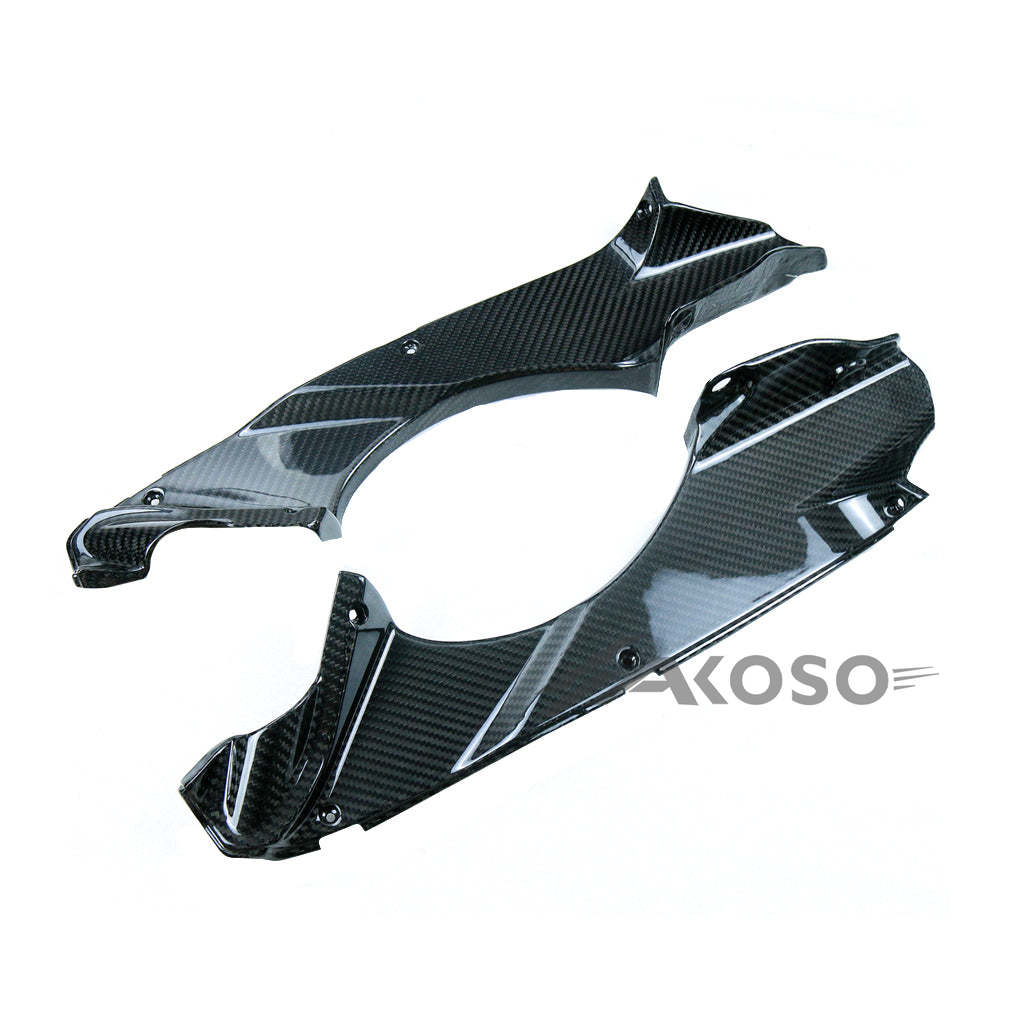 AKOSO 2020+ MV Agusta Superveloce 800 Carbon Fiber Front Lining Dashboard Side Panel Dash Panel