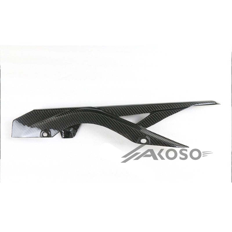 AKOSO Yamaha R3 2015-2018 Carbon Fiber Chain Guard Protector Cover