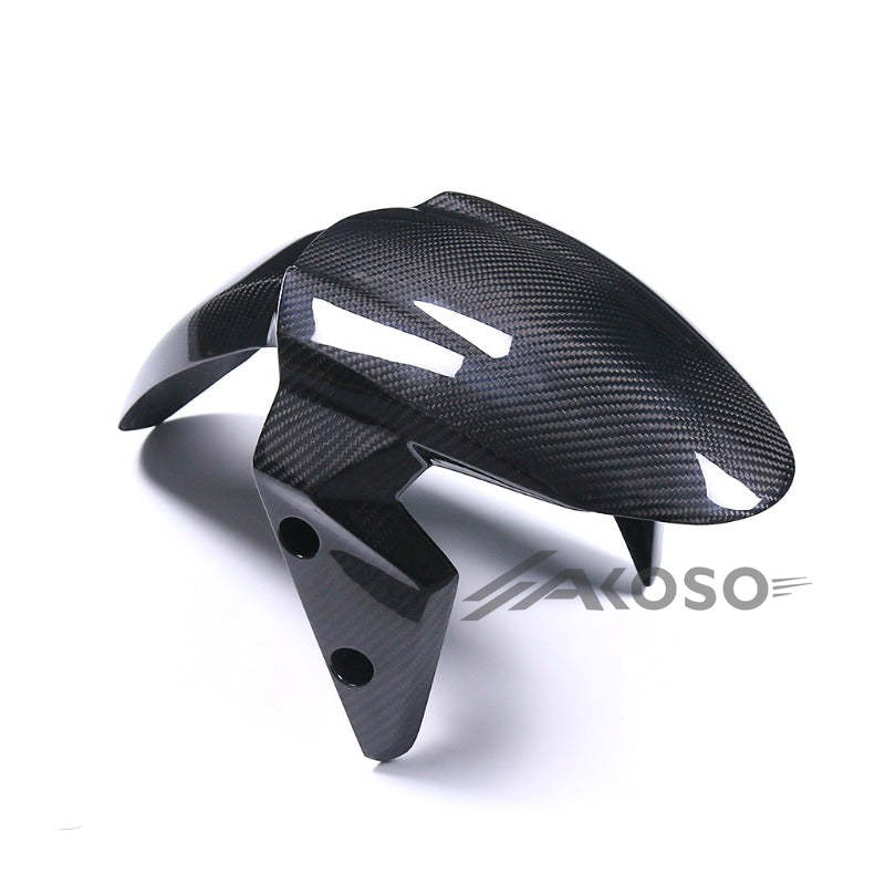 AKOSO 2016-2021 Triumph Triple 765 RS Carbon Fiber Motorcycle Front Fender