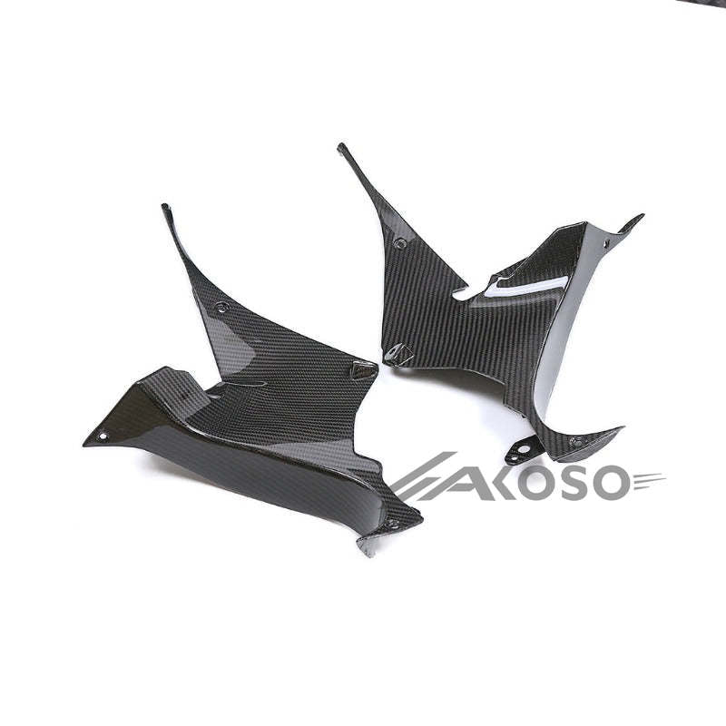 AKOSO 2021-2024 Honda CBR1000RR-R Carbon Fiber Motorcycle Inner Side Panels Fairing Cover