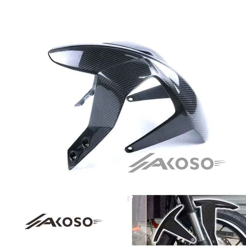 AKOSO 2012-2019 KTM 690 Duke Carbon Fiber Fairings Motorcycle Front Fender Hugger