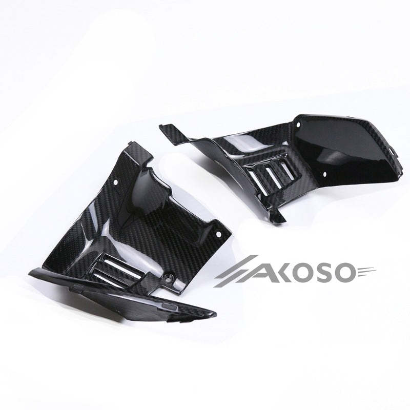 AKOSO 2023-2024 CFMOTO 800NK Carbon Fiber Motorcycle Fuel Tank Front Air Decorative Panel Fairing