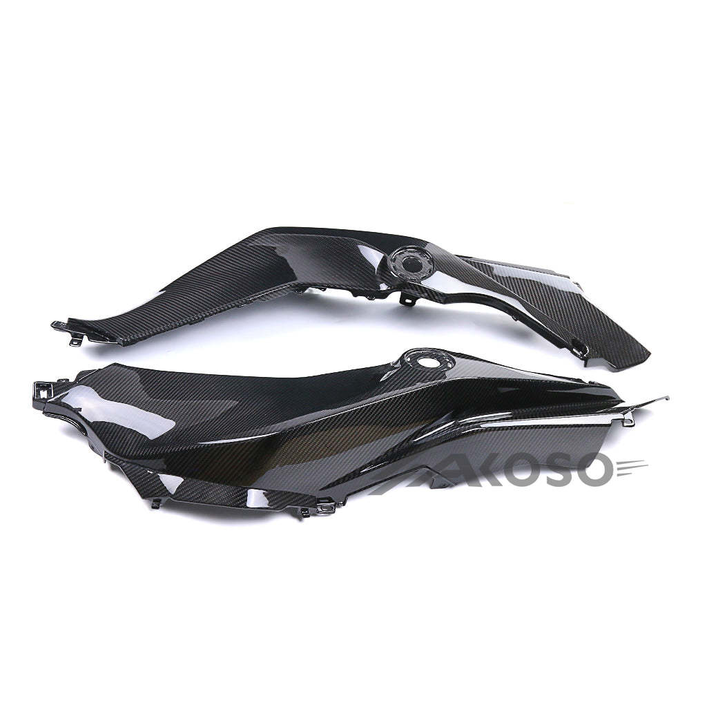 AKOSO BMW S1000XR 2020-2024 Carbon Fiber Fuel GasTank Side Panels