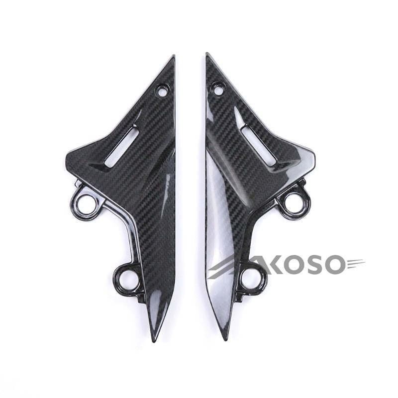 AKOSO 2023-2024 CFMOTO 800NK Carbon Fiber Fender Motorcycle Connected Lower Decorative Panel Cover