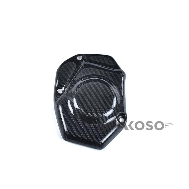 AKOSO 2014+ Kawasaki Z1000 Carbon Fiber Motorcycle Engine Cover Guard Fairing Clutch Cover