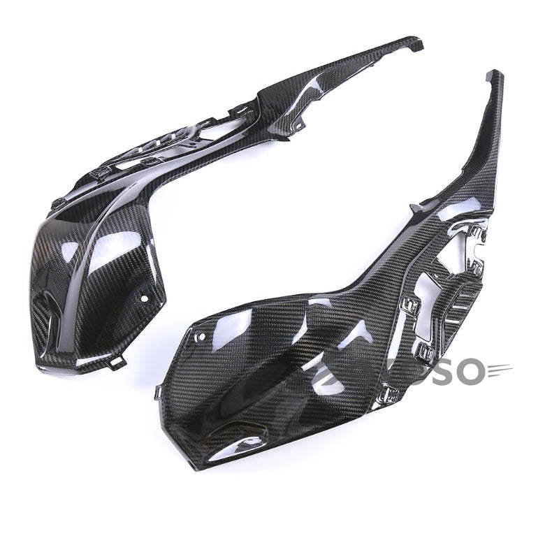 AKOSO 2019-2024 BMW S1000RR Carbon Fiber Fuel Tank Side Cover Side Panel