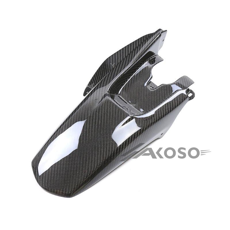 AKOSO 2021-2023 Aprilia GPR 250R 100% Carbon Fiber Rear Mudguard Fender Splash Hugger Wheel Cover