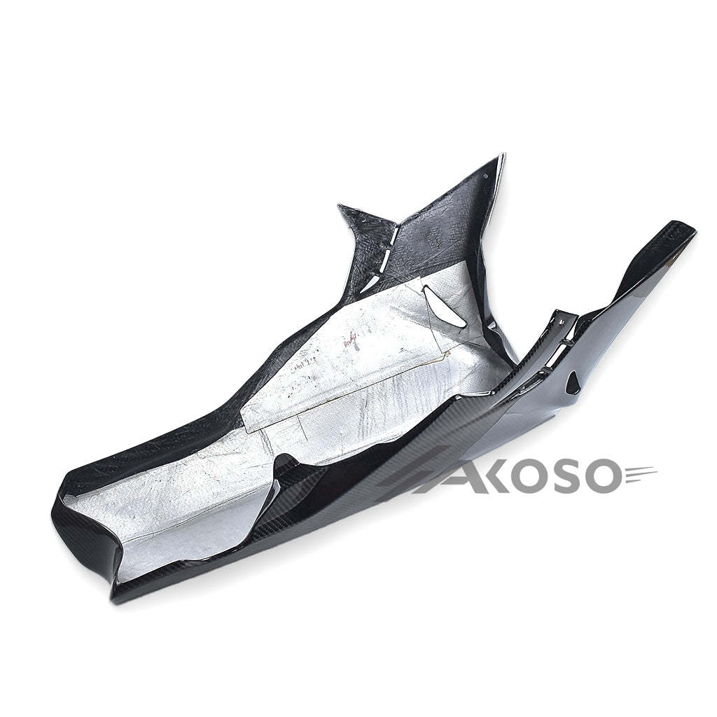 AKOSO 2015-2018 BMW S1000RR Carbon Fiber Lower Bottom Belly Pan Panel Cowl Fairing