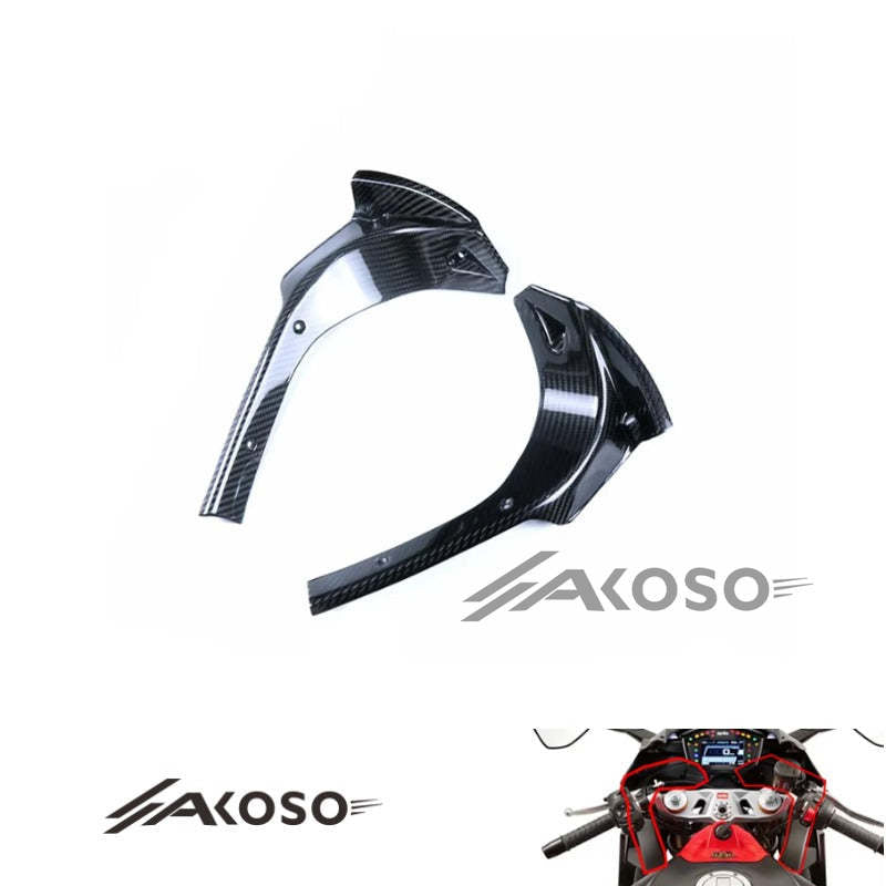 AKOSO 2021 2022 Aprilia RS660 Carbon Fiber Motorcycle Modified Front Lining Panel