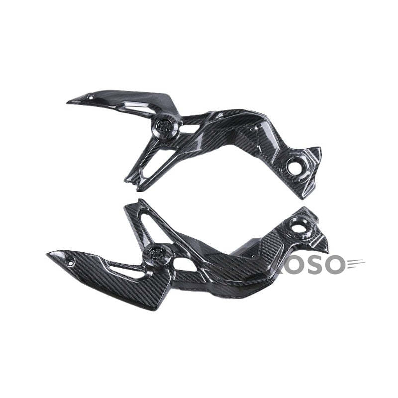 AKOSO 2020-2024 Kawasaki Z900 Carbon Fiber Motorcycle Front Side Trim Frame Body Cover Panel Fairing