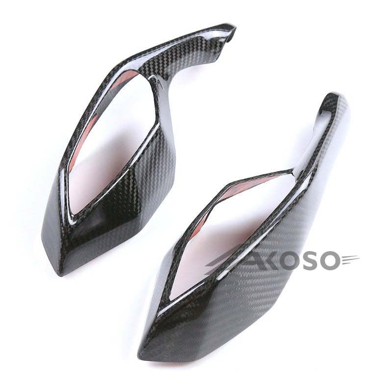 AKOSO 2020-2024 Yamaha R1 R1M Carbon Fiber Rearview Mirror Covers