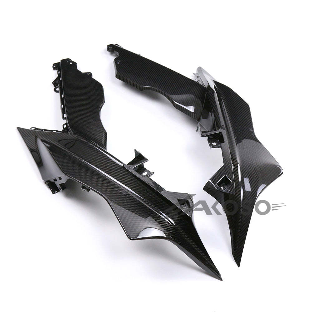 AKOSO Yamaha R3 2022-2024 Carbon Fiber Front Tank Side Fairing