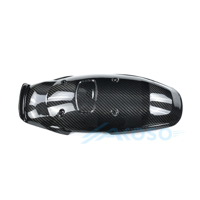 AKOSO 2023-2025 BMW R1300GS Dry Carbon Fiber Extended Rear Fender Hugger Mudguard