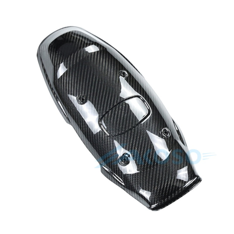 AKOSO 2023-2025 BMW R1300GS Dry Carbon Fiber Extended Rear Fender Hugger Mudguard
