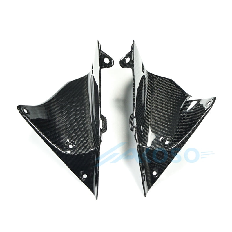 AKOSO 2025+ Kawasaki Z900 Carbon Fiber Inner Radiator Covers