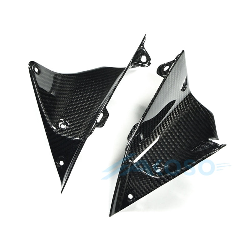 AKOSO 2025+ Kawasaki Z900 Carbon Fiber Inner Radiator Covers