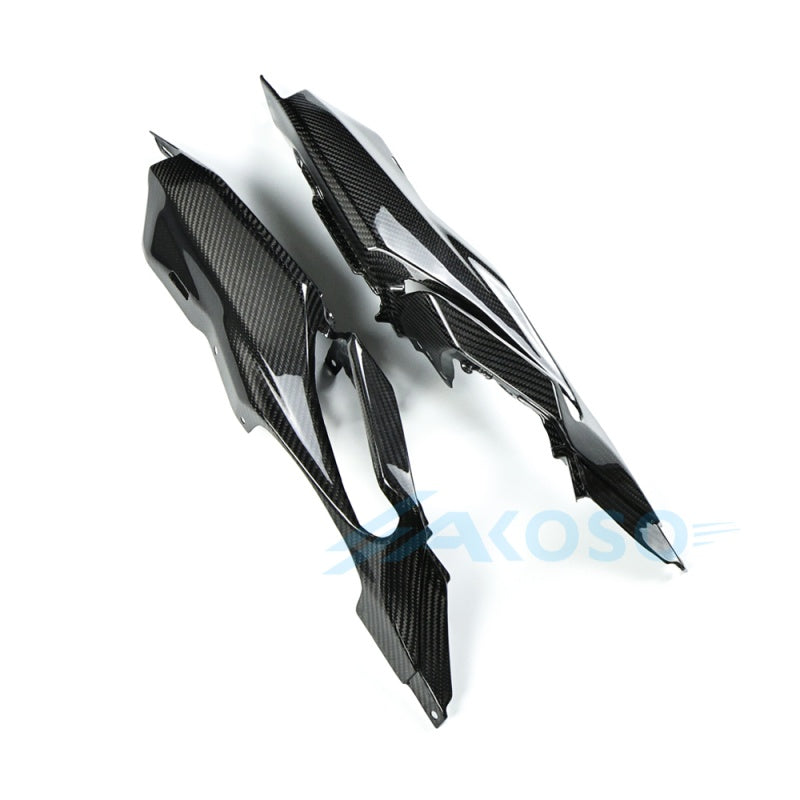 AKOSO Yamaha MT07 MT-07 2014-2017 Carbon Fiber Rear Under Tail Seat Side Panels