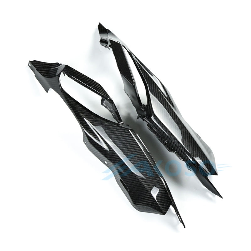 AKOSO Yamaha MT07 MT-07 2014-2017 Carbon Fiber Rear Under Tail Seat Side Panels